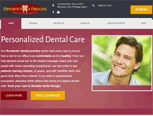 Tablet Screenshot of dentatesmiledesign.com